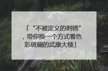 “不被定义的刺绣”，带你换一个方式看色彩斑斓的武康大楼
