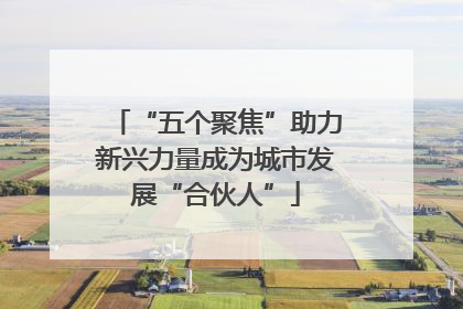“五个聚焦”助力新兴力量成为城市发展“合伙人”