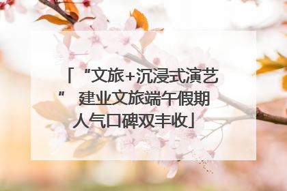 “文旅+沉浸式演艺” 建业文旅端午假期人气口碑双丰收
