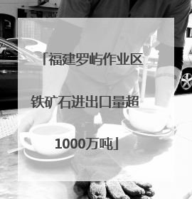 福建罗屿作业区铁矿石进出口量超1000万吨