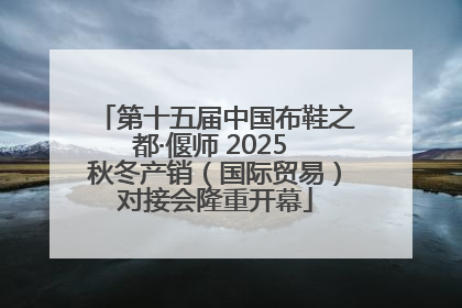 第十五届中国布鞋之都·偃师 2025 秋冬产销（国际贸易）对接会隆重开幕