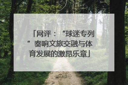 网评：“球迷专列”奏响文旅交融与体育发展的激昂乐章