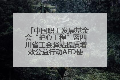 中国职工发展基金会“护心工程”暨四川省工会驿站提质增效公益行动AED使用培训在达州举行