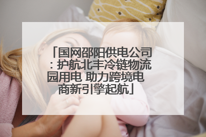 国网邵阳供电公司：护航北丰冷链物流园用电 助力跨境电商新引擎起航