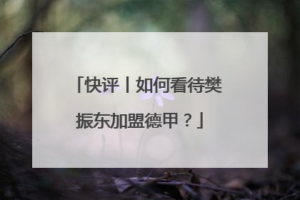 快评丨如何看待樊振东加盟德甲？