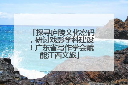 探寻庐陵文化密码，研讨戏影学科建设！广东省写作学会赋能江西文旅