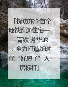 探访东李首个地铁连通住宅——青铁·芳华地:全力打造新时代“好房子”人居标杆