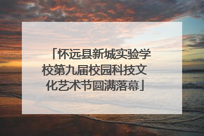怀远县新城实验学校第九届校园科技文化艺术节圆满落幕