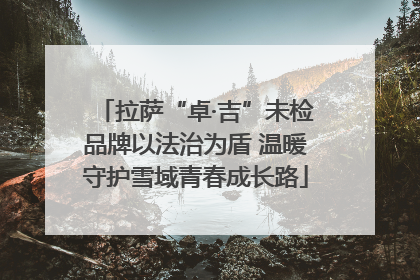 拉萨“卓·吉”未检品牌以法治为盾 温暖守护雪域青春成长路