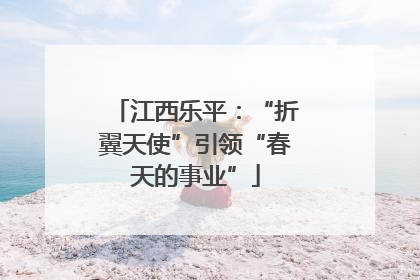 江西乐平：“折翼天使”引领“春天的事业”