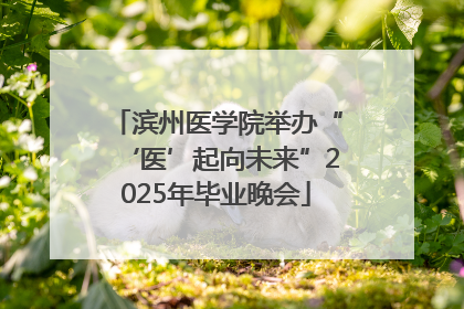 滨州医学院举办“‘医’起向未来”2025年毕业晚会