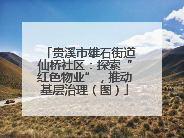 贵溪市雄石街道仙桥社区：探索“红色物业”，推动基层治理（图）