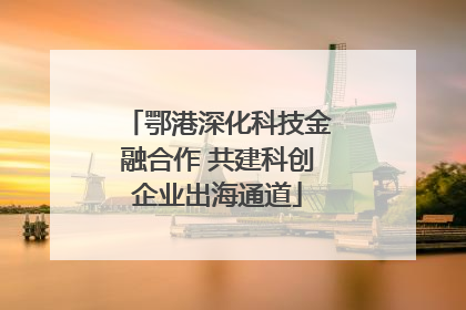 鄂港深化科技金融合作 共建科创企业出海通道