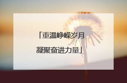 重温峥嵘岁月 凝聚奋进力量
