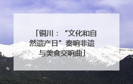 铜川：“文化和自然遗产日”奏响非遗与美食交响曲