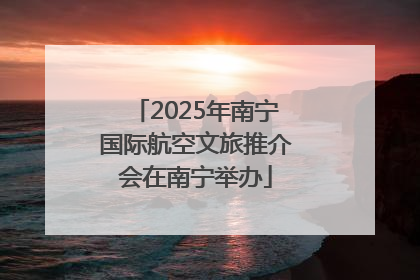 2025年南宁国际航空文旅推介会在南宁举办