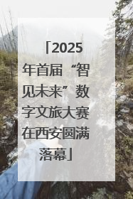2025年首届“智见未来”数字文旅大赛在西安圆满落幕