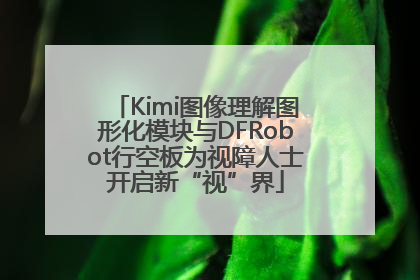 Kimi图像理解图形化模块与DFRobot行空板为视障人士开启新“视”界
