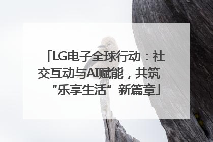 LG电子全球行动：社交互动与AI赋能，共筑“乐享生活”新篇章